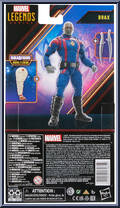 Drax from Marvel Legends - Infinite Series - Cosmo Series manufactured by Hasbro [Back]