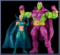 Drax the Destroyer / Moondragon (Guardians of the Galaxy) from Marvel Legends - Infinite Series - Multi-Packs manufactured by Hasbro [Loose]