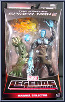 Electro (Movie) from Marvel Legends - Infinite Series - Green Goblin Series manufactured by Hasbro [Front]