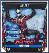 Giant Man (Captain America Civil War) from Marvel Legends - Infinite Series - Exclusives manufactured by Hasbro [Front]