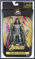 Infamous Iron Man from Marvel Legends - Infinite Series - Exclusives manufactured by Hasbro [Front]
