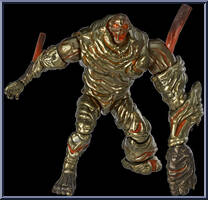 Molten Man [Build-A-Figure] Action Figure