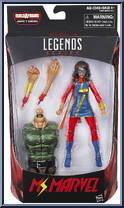 Ms. Marvel from Marvel Legends - Infinite Series - Sandman Series manufactured by Hasbro [Front]