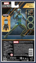 Nakia from Marvel Legends - Infinite Series - Attuma Series manufactured by Hasbro [Back]