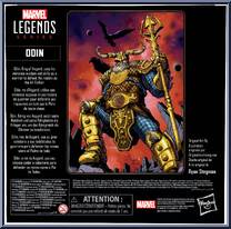 Odin from Marvel Legends - Infinite Series - Marvel 85th Anniversary manufactured by Hasbro [Back]