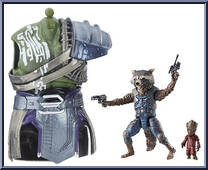 Rocket Raccoon & Groot from Marvel Legends - Infinite Series - Gladiator Hulk 'Best Of MCU' Series manufactured by Hasbro [Loose]