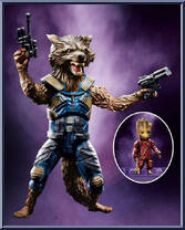 Rocket Raccoon (& Baby Groot) Action Figure