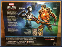 Spider-Man / Kraven from Marvel Legends - Infinite Series - Exclusives manufactured by Hasbro [Back]