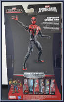 Spider-Man (Superior) from Marvel Legends - Infinite Series - Green Goblin Series manufactured by Hasbro [Back]