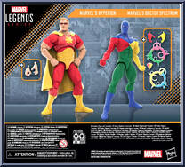 Hyperion / Doctor Spectrum from Marvel Legends - Infinite Series - Squadron Supreme manufactured by Hasbro [Back]