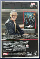 Stan Lee from Marvel Legends - Infinite Series - Exclusives manufactured by Hasbro [Back]