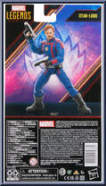 Star-Lord from Marvel Legends - Infinite Series - Cosmo Series manufactured by Hasbro [Back]