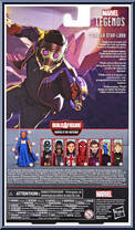T'Challa Star-Lord from Marvel Legends - Infinite Series - Watcher Series manufactured by Hasbro [Back]