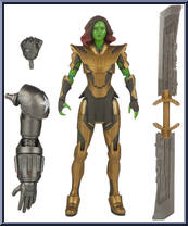 Warrior Gamora from Marvel Legends - Infinite Series - Hydra Stomper Series manufactured by Hasbro [Loose]