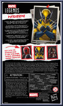 Wolverine from Marvel Legends - Infinite Series - Deadpool & Wolverine manufactured by Hasbro [Back]
