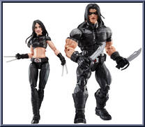 X-23 / Warpath from Marvel Legends - Infinite Series - X-Force manufactured by Hasbro [Loose]