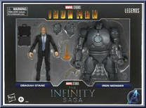 Obadiah Stane / Iron Monger from Marvel Legends - Infinity Saga - Iron Man manufactured by Hasbro [Front]
