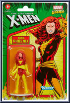 Dark Phoenix from Marvel Legends - Retro - Basic Series manufactured by Hasbro [Front]
