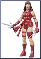 Elektra from Marvel Legends - Retro - Basic Series manufactured by Hasbro [Loose]