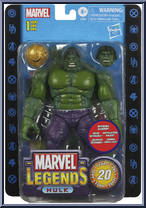 Hulk from Marvel Legends - Retro - 6" Scale manufactured by Hasbro [Front]