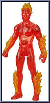 Human Torch from Marvel Legends - Retro - Basic Series manufactured by Hasbro [Loose]
