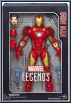 Iron Man from Marvel Legends Series - 12" Scale manufactured by Hasbro [Front]
