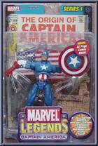 Captain America from Marvel Legends - Series  1 manufactured by Toy Biz [Front]