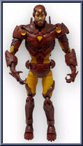 Iron Man from Marvel Legends - Icons - Series 1 manufactured by Toy Biz [Loose]