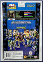 Loki (Crown of Lies) from Marvel Legends - Series 13 - Onslaught Series manufactured by Toy Biz [Back]