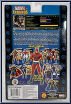 Weapon X (Age of Apocalypse) from Marvel Legends - Giant Man Series manufactured by Toy Biz [Back]