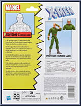 Professor X (Savage Land) from Marvel Legends - Vintage - X-Men manufactured by Hasbro [Back]
