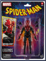 Spider-Shot from Marvel Legends - Vintage - Spider-Man manufactured by Hasbro [Front]