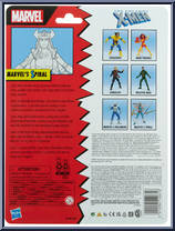 Spiral from Marvel Legends - Vintage - X-Men manufactured by Hasbro [Back]