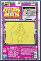 Whiplash from Marvel Legends - Vintage - Iron Man manufactured by Hasbro [Back]