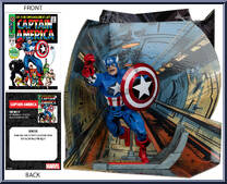 Captain America (Captain America #100) from Marvel - Posed Figures manufactured by McFarlane [Loose]