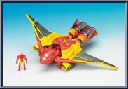 Iron Man from Marvel MegaMorphs - Series 3 manufactured by Toy Biz [Loose]