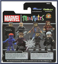 Professor X / Future Magneto from Marvel Minimates - Wave 58 - X-Men Days of Future Past Movie manufactured by Diamond Select [Back]