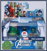 Bruce Banner's Hulkbuster / The Leader from Marvel Minimates - Walgreens - Wave  5 manufactured by Diamond Select [Front]