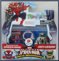 Deep-Immersion Spider-Man / Anti-Venom from Marvel Minimates - Walgreens - Wave  4 manufactured by Diamond Select [Front]