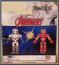 Iron Man / Marvel's Ghost from Marvel Minimates - Walgreens - Wave 12 manufactured by Diamond Select [Back]