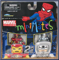 Iron Man (Neo-Classic) / Stilt Man from Marvel Minimates - Wave 36 manufactured by Diamond Select [Front]