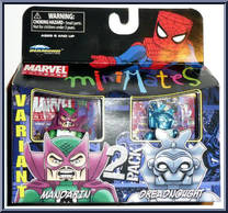Mandarin / Dreadnought from Marvel Minimates - Wave 36 manufactured by Diamond Select [Front]