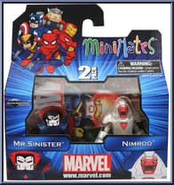 Mr. Sinister / Nimrod from Marvel Minimates - Wave 41 manufactured by Diamond Select [Front]