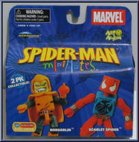 Scarlet Spider / Hobgoblin from Marvel Minimates - Exclusives manufactured by Diamond Select [Front]