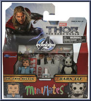 Dr. Erik Selvig / Dark Elf from Marvel Minimates - Wave 53 - Thor - The Dark World manufactured by Diamond Select [Front]