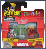 Silver Samurai / Hand Ninja from Marvel Minimates - Wave 72 - Wolverine manufactured by Diamond Select [Front]