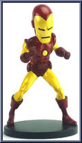Iron Man (Classic) from Marvel - Head Knockers manufactured by Neca [Loose]