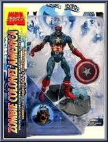 Colonel America (Zombie) from Marvel Select - Basic Series manufactured by Diamond Select [Front]