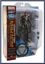 Iron Man MK42 (Battle Ravaged) from Marvel Select - Iron Man 3 manufactured by Diamond Select [Front]