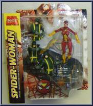 Spider-Woman (Hydra Costume) from Marvel Select - Basic Series manufactured by Diamond Select [Front]